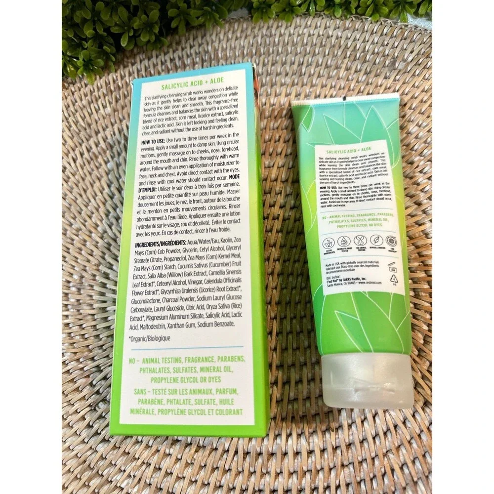 C'est Moi Clarify Cleansing Scrub | Gentle Facial Cleanser, Exfoliating Scrub.